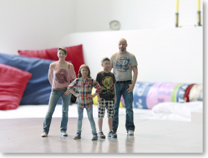 3D-Figur "FAMILIE"